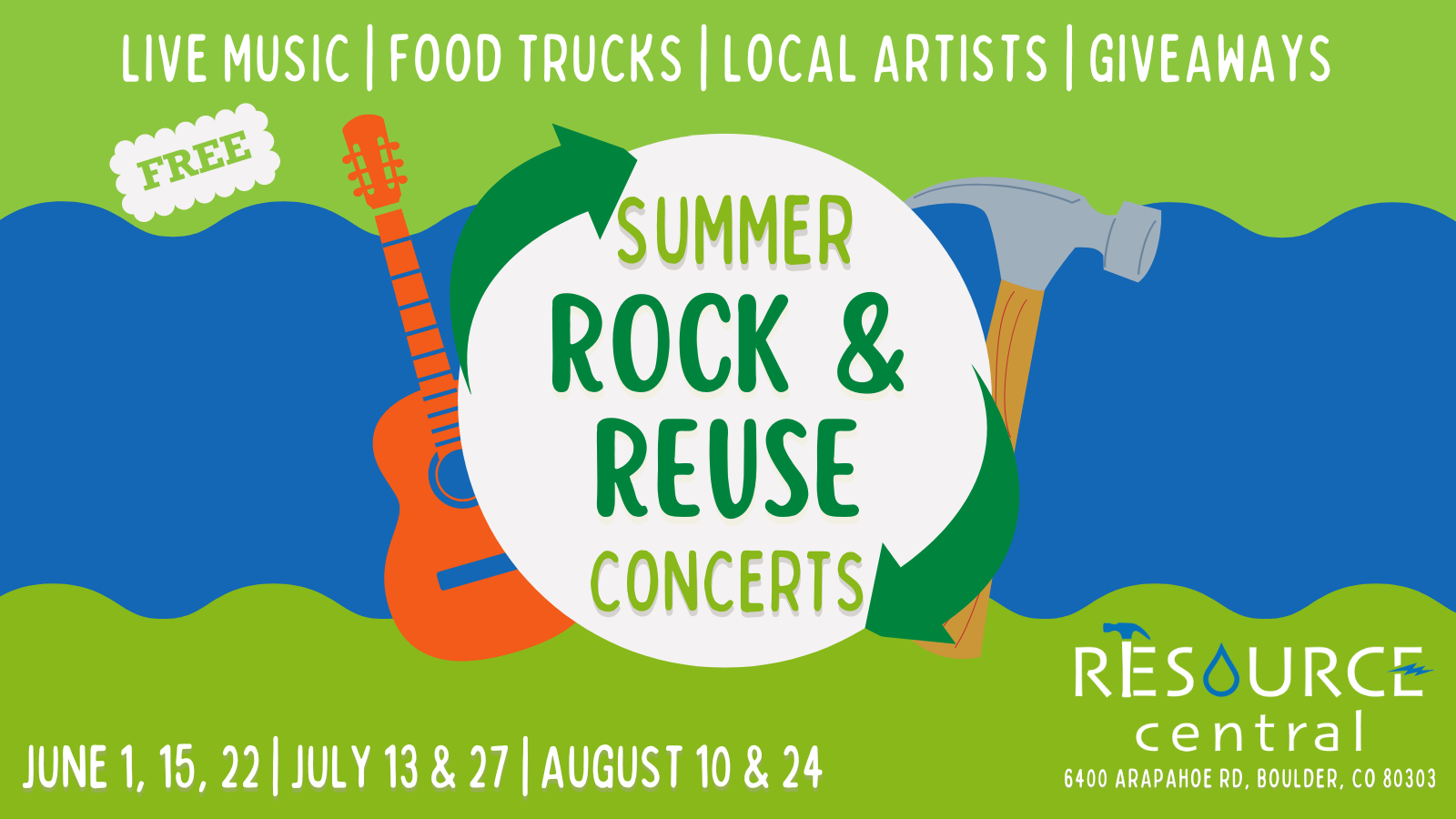 2024 Resource Central's Rock & Reuse Concert Series