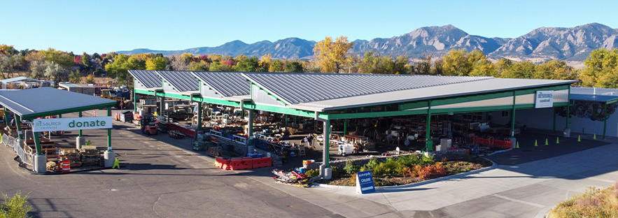 Resource Central's Materials Reuse store in Boulder.