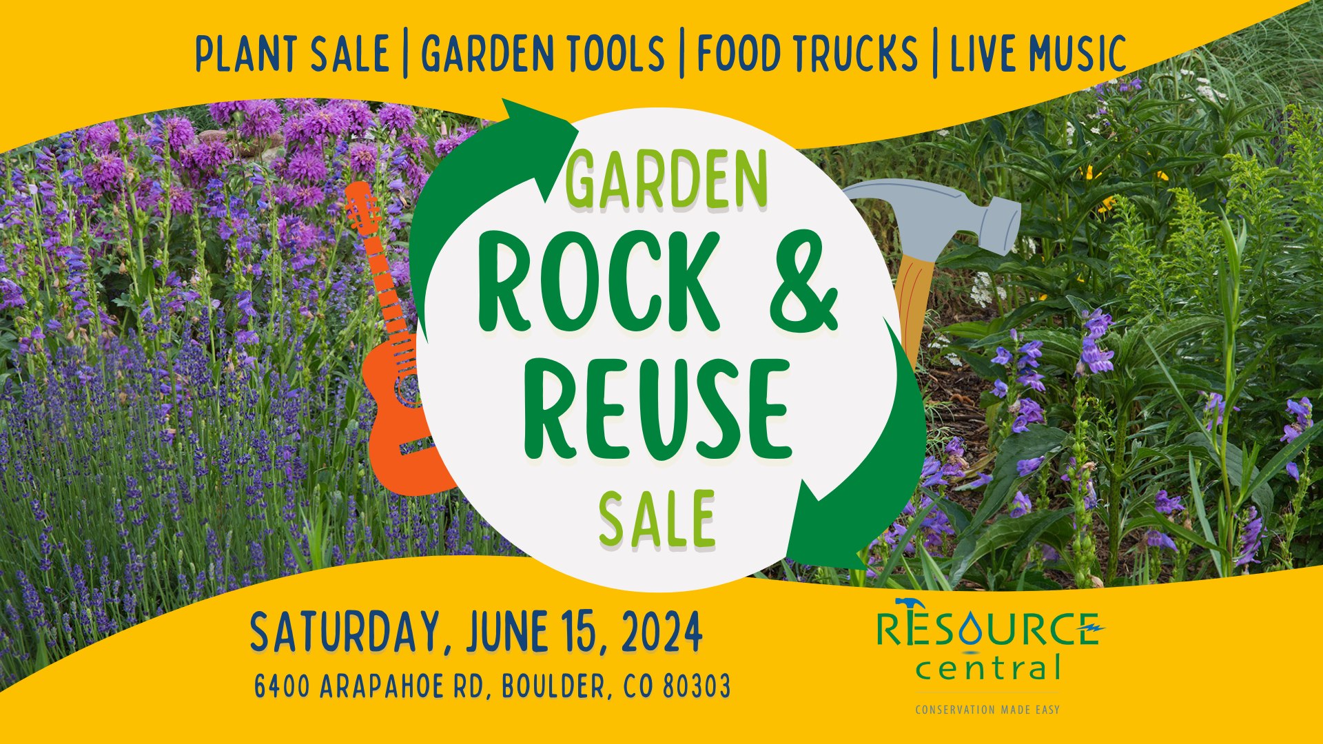 Rock & Reuse Garden Sale June 15