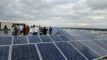 Rock Canyon students exploring solar panels