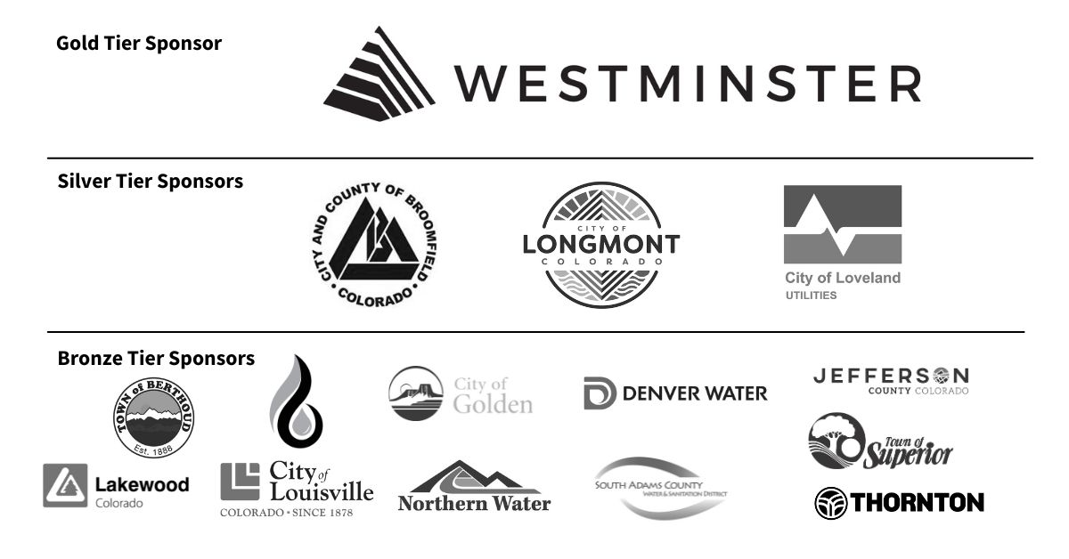 A graphic listing all of our series sponsors.