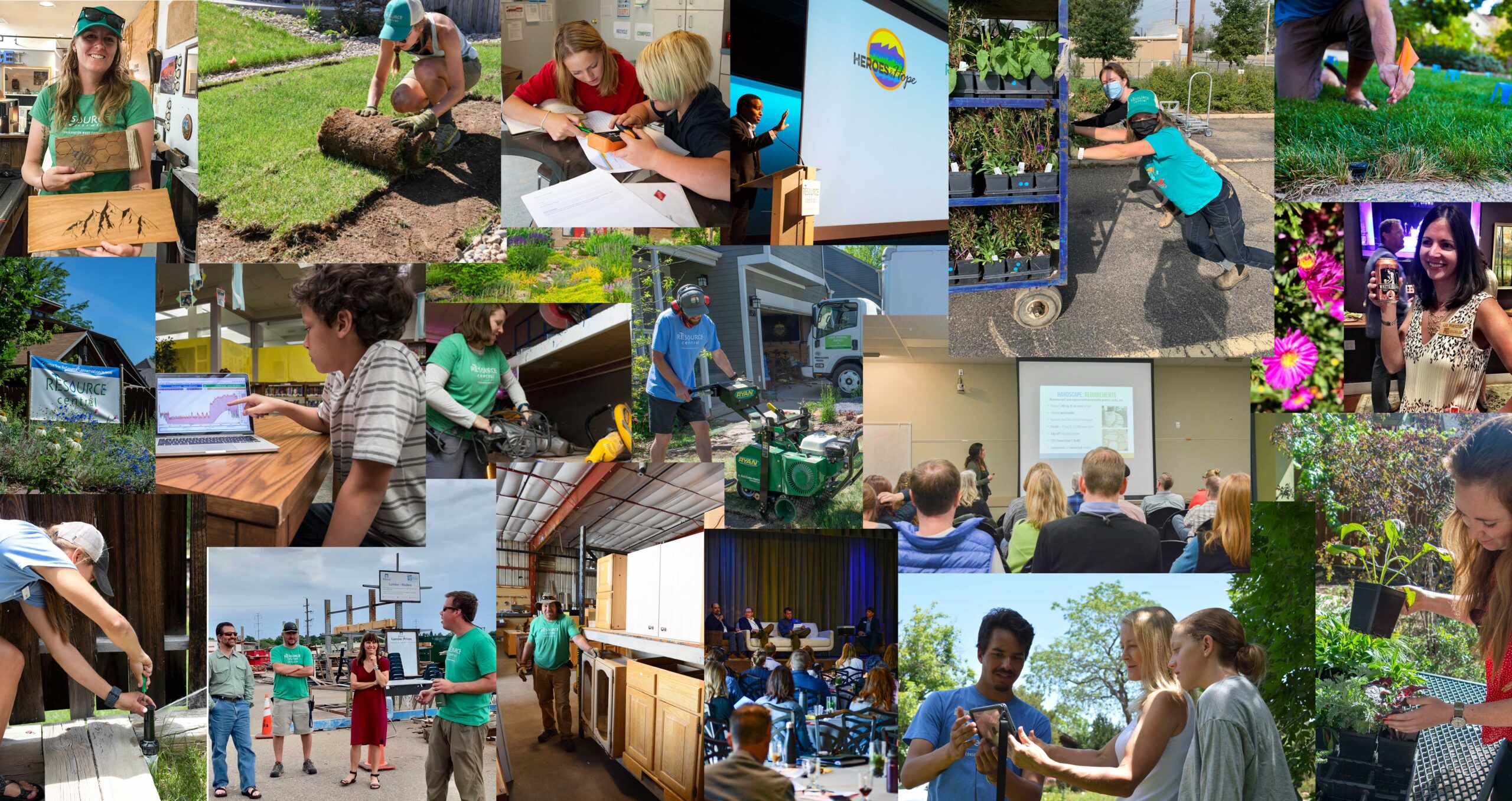 Collage of Resource Central participants
