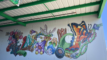 A photo of a mural at Resource Central for National Mural Day